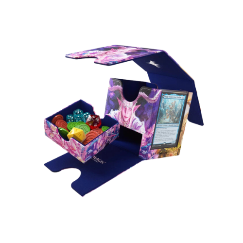 Gamegenic Deck Box: MTG Lorwyn Eclipsed - Morcants Loyalist / Dawnhand Eulogist - Sidekick Pro 100+ XL Convertible (Ships Friday Jan 23rd) - Deck Out Gaming
