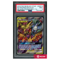 Moltres & Zapdos & Articuno GX - SM Promos - SM210 - PSA 9 - 72974581 - Deck Out Gaming