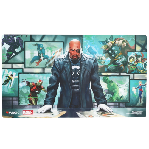 Gamegenic: Prime Playmat - MTG Marvel Super Heroes - Director Nick Fury - Deck Out Gaming