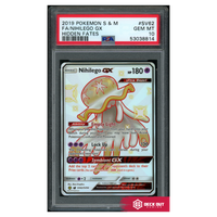 Nihilego GX - Hidden Fates - SV62 - PSA 10 - 53038814 - Deck Out Gaming