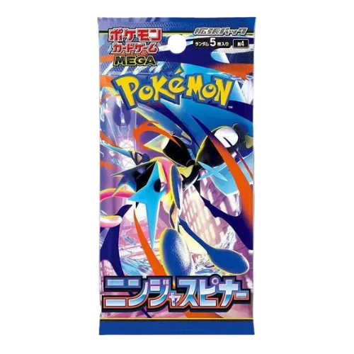 Pokemon M4 Ninja Spinner Japanese Booster Pack - Deck Out Gaming