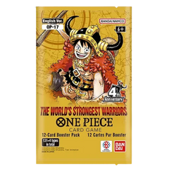 One Piece - OP-17 - The World's Strongest Warriors - Booster Pack (Limit 6 Per Person)-1