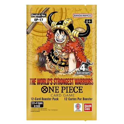 One Piece - OP-17 - The World's Strongest Warriors - Booster Pack (Limit 6 Per Person)-1