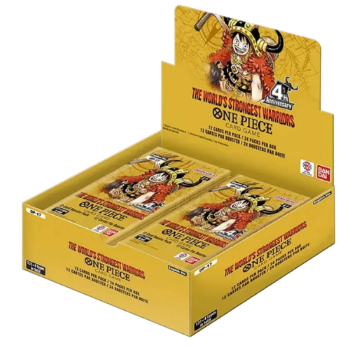 One Piece - OP-17 - The World's Strongest Warriors - Booster Box (Limit 1 Per Person)