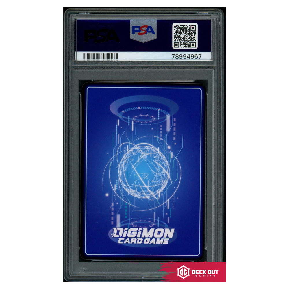 Omnimon Zwart Defeat - EX4: Alternative Being Box Topper  - 112 - PSA 10 - 78994967 - Deck Out Gaming