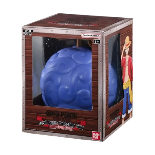 One Piece Devil Fruit Collection Volume 1 - Gum-Gum Fruit (Light Denting On Box) - Deck Out Gaming