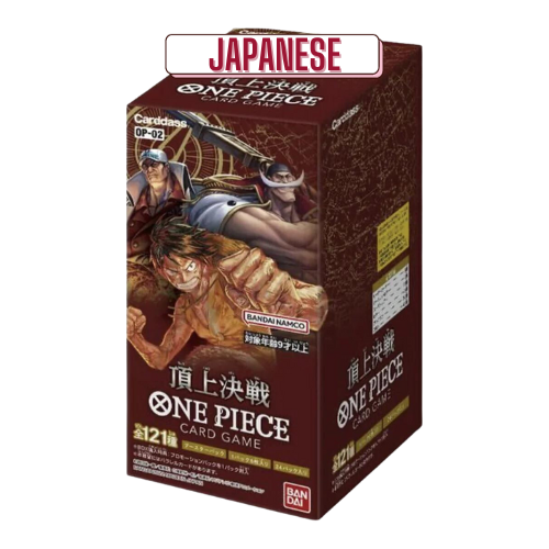 One Piece OP-02 Paramount War Japanese Booster Box (Dented Box) - Deck Out Gaming