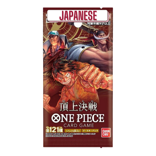 One Piece OP-02 Paramount War Japanese Booster Pack - Deck Out Gaming