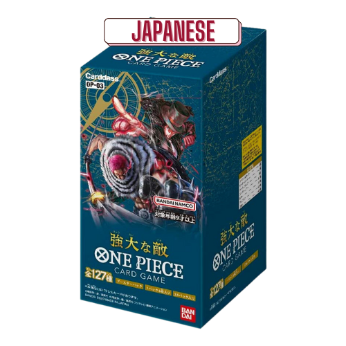 One Piece Japanese OP-03 Mighty Enemies Booster Box