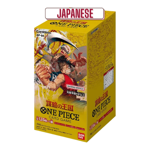 One Piece Japanese OP-04 Kingdoms Of Intrigue Booster Box