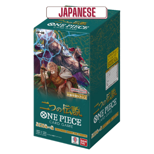 One Piece Japanese OP-08 Two Legends Booster Box (Pre-Order Ships May 31 2024)