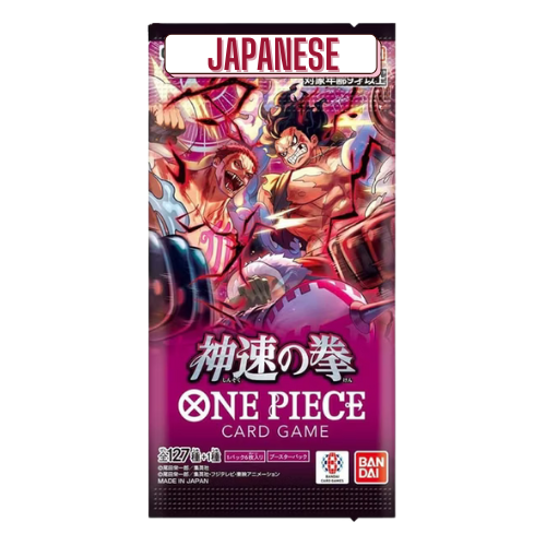 One Piece OP-11 A Fist Of Divine Speed Japanese Booster Pack - Deck Out Gaming