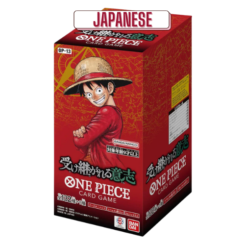 One Piece OP-13 Carrying On His Will Japanese Booster Box - Deck Out Gaming