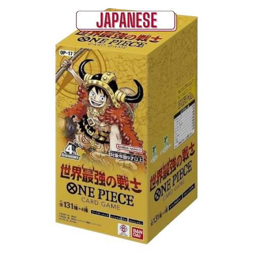 One Piece - OP-17 - The World's Strongest Warriors - Japanese Booster Box-1