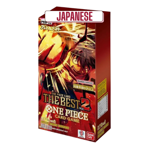 One Piece PRB-02 The Best Vol.2 Premium Japanese Booster Box - Deck Out Gaming