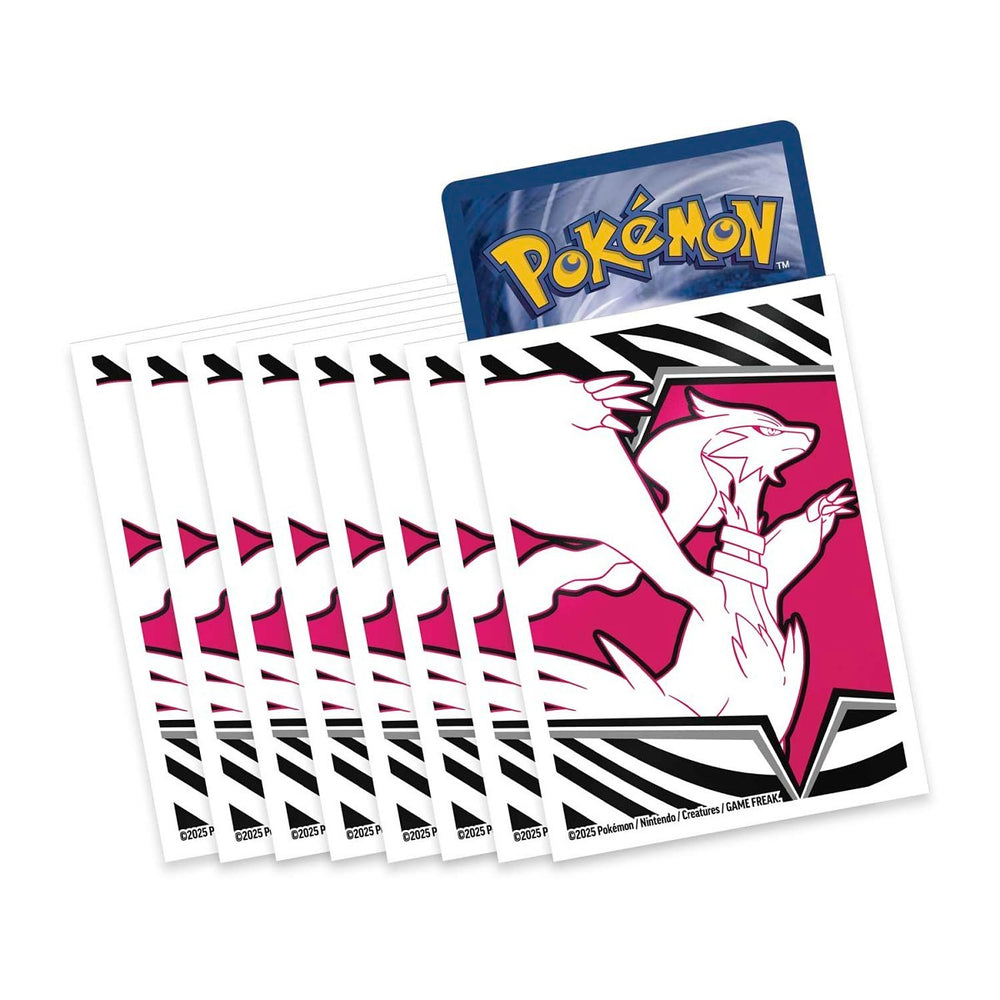 Pokemon White Flare Elite Trainer Box Card Sleeves - 65 Count - Deck Out Gaming