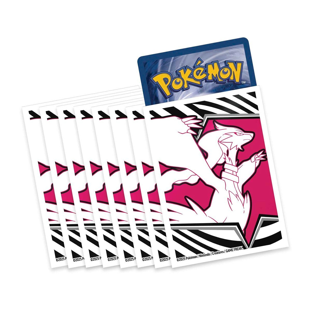 Pokemon White Flare Elite Trainer Box Card Sleeves - 65 Count - Deck Out Gaming