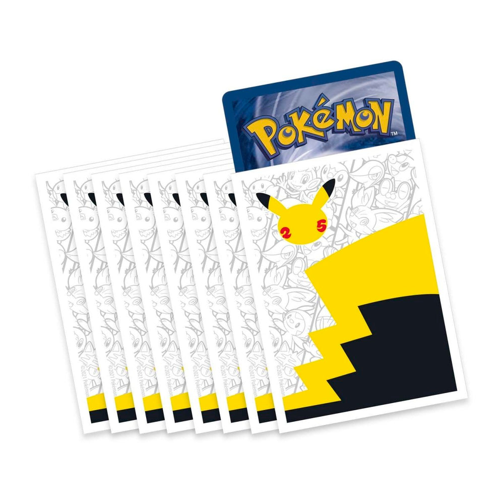 Pokemon Celebrations Pokemon Center Elite Trainer Box Card Sleeves - 65 Count - Deck Out Gaming