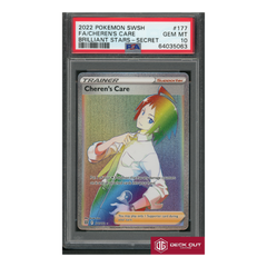 Cheren's Care - PSA 10 - 64035063 - Brilliant Stars - #177-1
