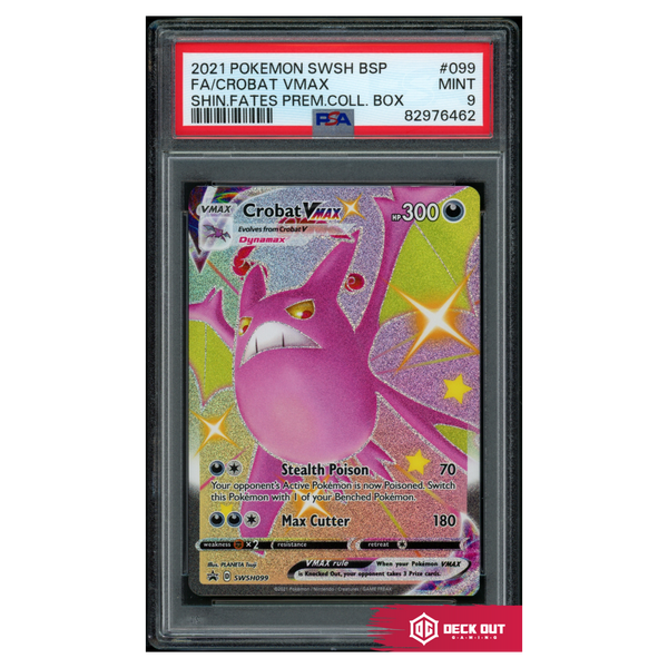 Crobat VMAX - SWSH Promos - SWSH099 - PSA 9 - 82976462 - Deck Out Gaming