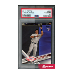 Aaron Judge (Catching) - 2017 Topps - 287 - PSA 10 - 53584280 - Deck Out Gaming