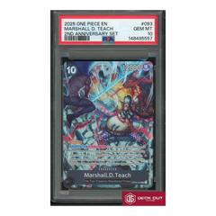 Marshall.D.Teach - PSA 10 - 148495557 - English 2nd Anniversary Set - #093-1