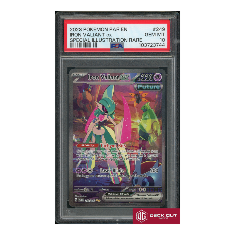 Iron Valiant ex - Paradox Rift - 249 - PSA 10 - 103723744-1