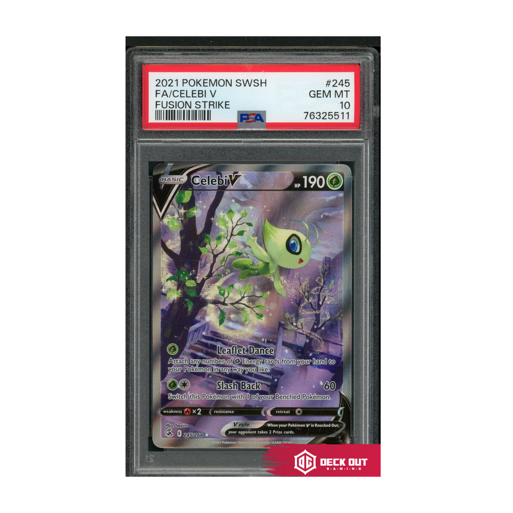 FA Celebi V - Fusion Strike - 245 - PSA 10 - 76325511