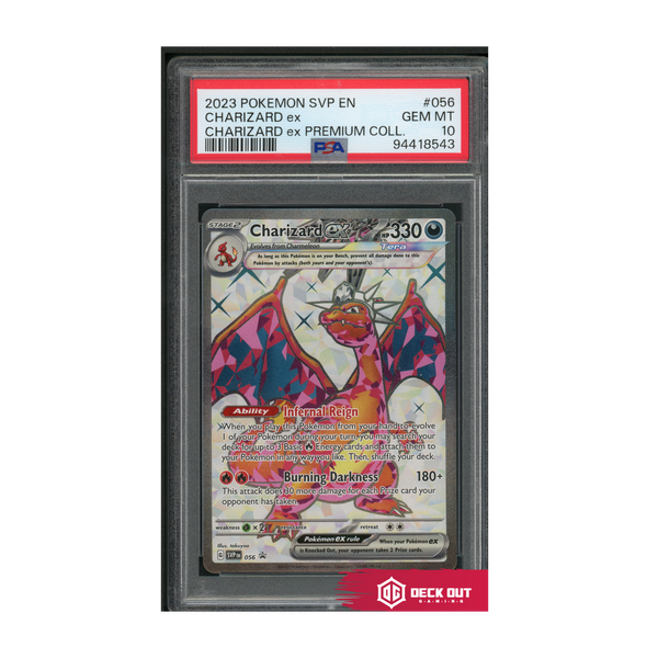 Charizard ex - SV Promos - SVP056 - PSA 10 - 94418543 - Deck Out Gaming