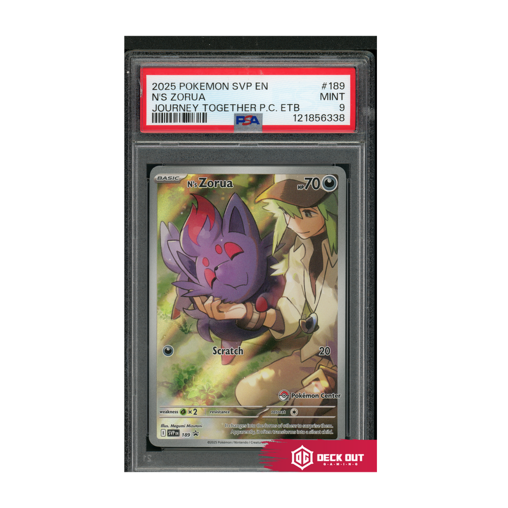N's Zorua (Pokemon Center) - SV Promos - SVP189 - PSA 9 - 121856338