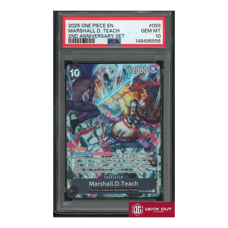 Marshall.D.Teach - PSA 10 - 148495556 - English 2nd Anniversary Set - #093-1