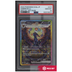 Umbreon ex (Japanese) - Terastal Festival - 217 - PSA 10 - 102319913 - Deck Out Gaming