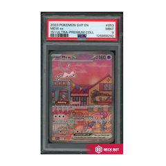 Mew EX - 151 Ultra Premium Collection - 2023 Pokemon SVP EN - 053 - PSA 9 - 126868292 - Deck Out Gaming