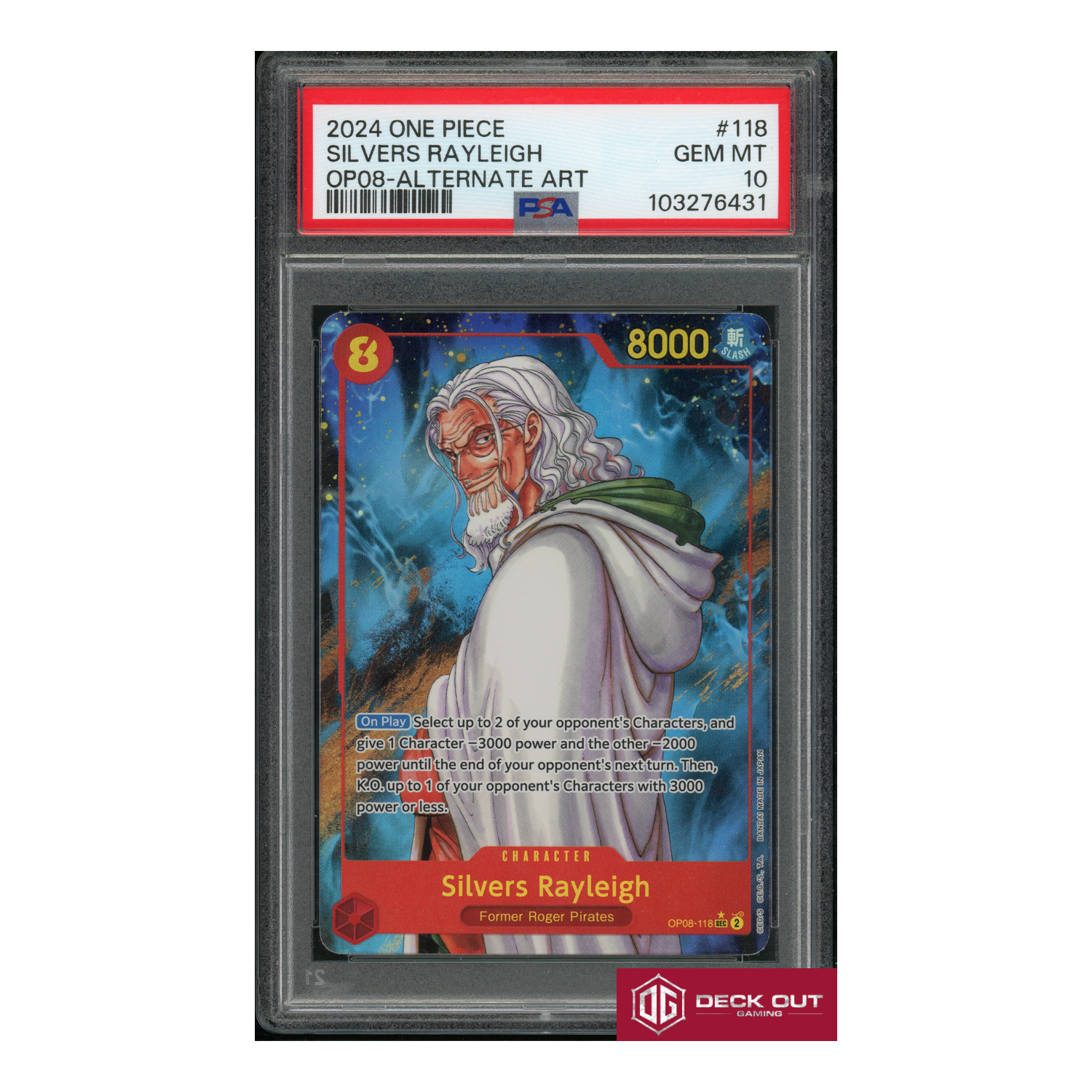 Silvers Rayleigh - PSA 10 - 103276431 - Two Legends - #118-1
