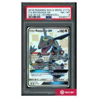 Rayquaza GX - SM Alternative Art - 177a - PSA 8 - 52465777 - Deck Out Gaming