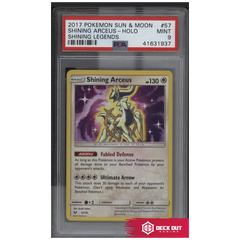 Shining Arceus - Shining Legends - 57 - PSA 9 - 41631937 - Deck Out Gaming