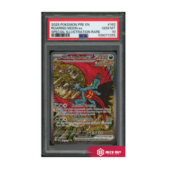 Roaring Moon ex - Prismatic Evolutions - 162 - PSA 10 - 109077255 - Deck Out Gaming