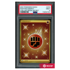 Fighting Energy - Chilling Reign - 233 - PSA 9 - 73656763 - Deck Out Gaming