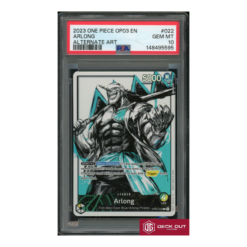 Arlong - PSA 10 - 148495595 - Pillars Of Strength - #022-1