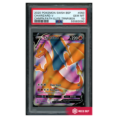 Charizard V - SWSH Promos - SWSH050 - PSA 10 - 55583090 - Deck Out Gaming