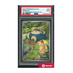 Snorlax - 2023 Pokemon SVP EN - 151 Pokemon Center ETB - 051 - PSA 9 - 126868284 - Deck Out Gaming