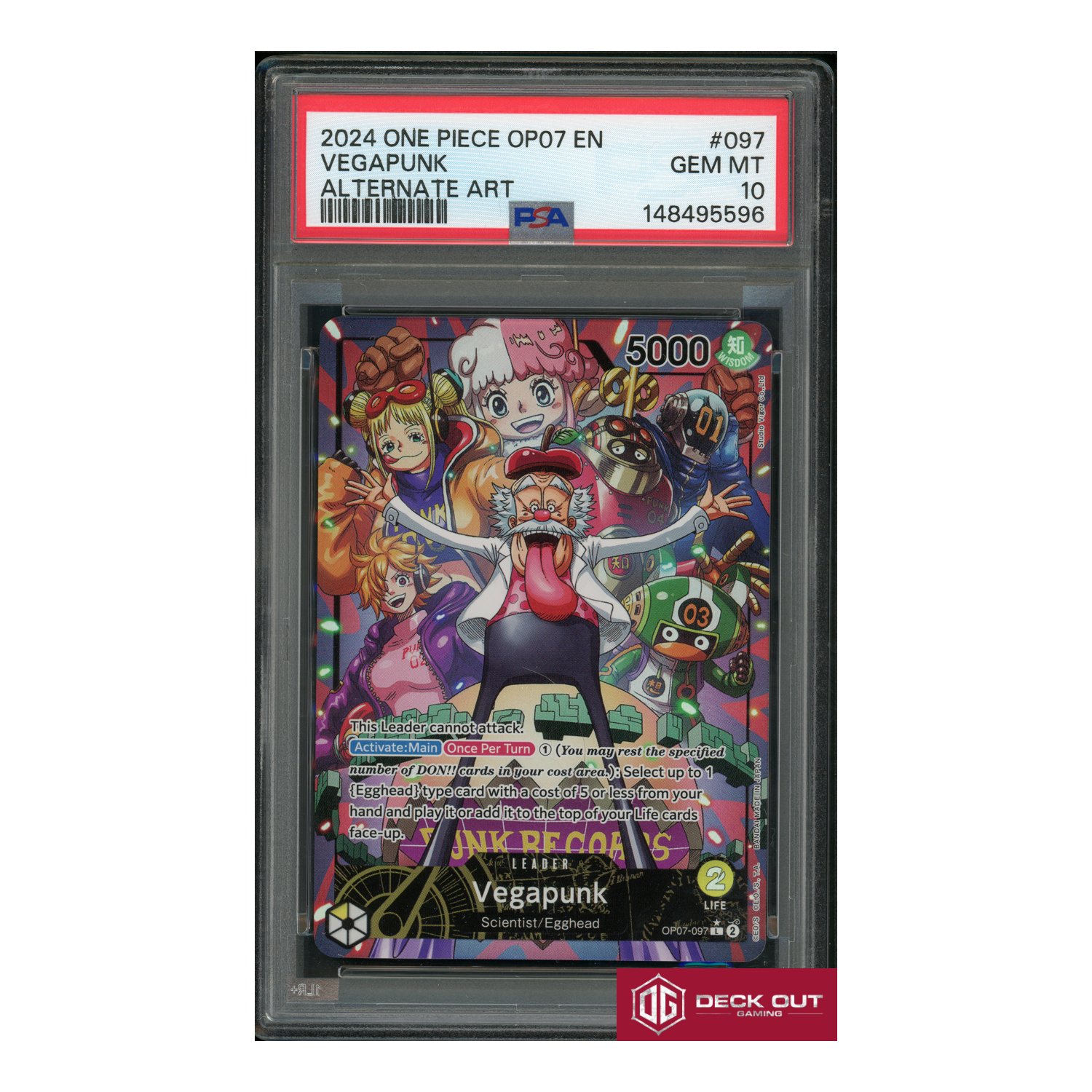 Vegapunk - PSA 10 - 148495596 - 500 Years In The Future - #097