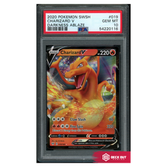 Charizard V - Darkness Ablaze - 019 - PSA 10 - 54220116 - Deck Out Gaming