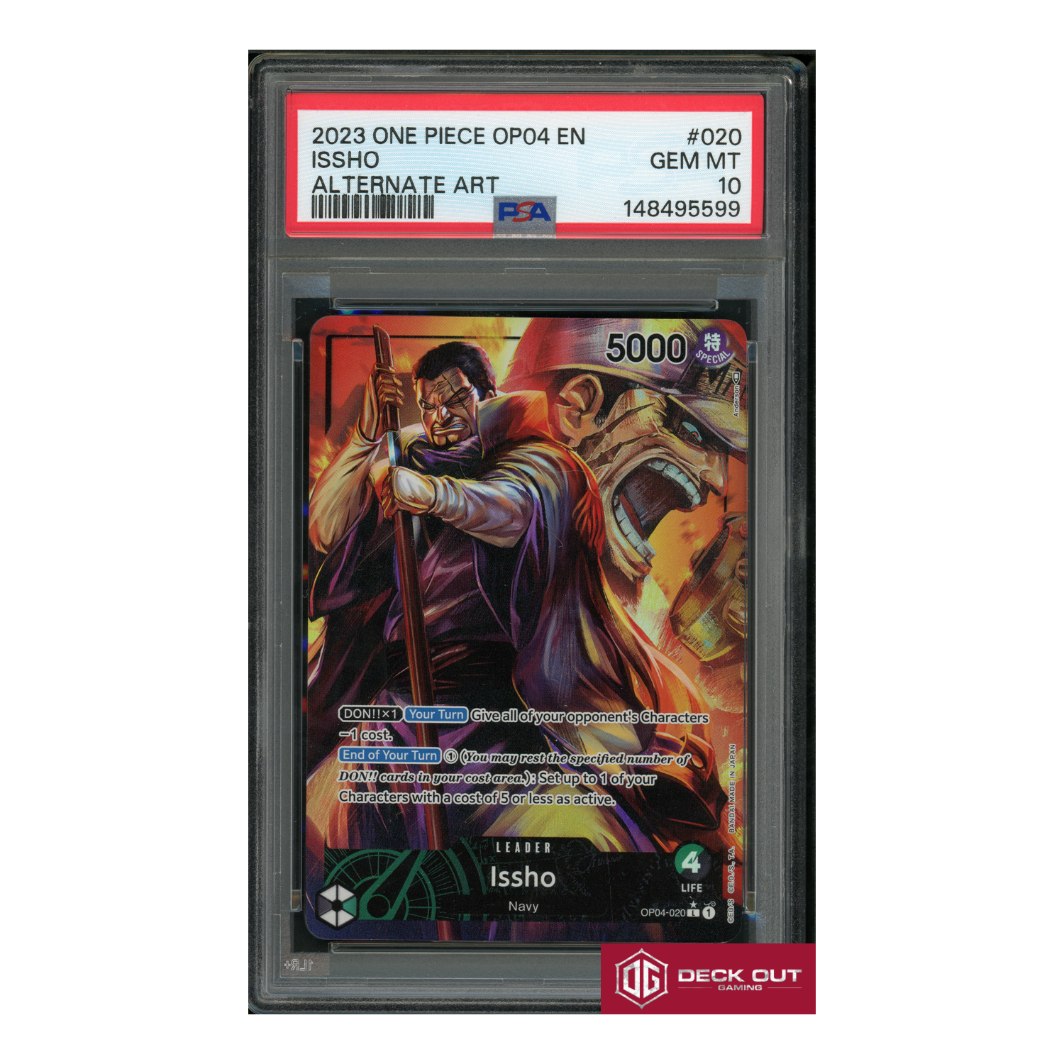 Issho - PSA 10 - 148495599 - Kingdoms Of Intrigue - #020-1