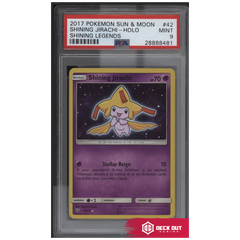 Shining Jirachi - Shining Legends - 42 - PSA 9 - 28888481 - Deck Out Gaming