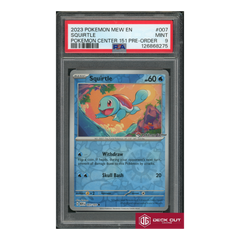 Squirtle - 2023 Pokemon Mew EN - Pokemon Center 151 Pre Order - 007 - PSA 9 - 126868275-1