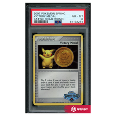 Victory Medal (Bronze) - Battle Road Promo Spring 2007 - PSA 8 - 61192284 - Deck Out Gaming