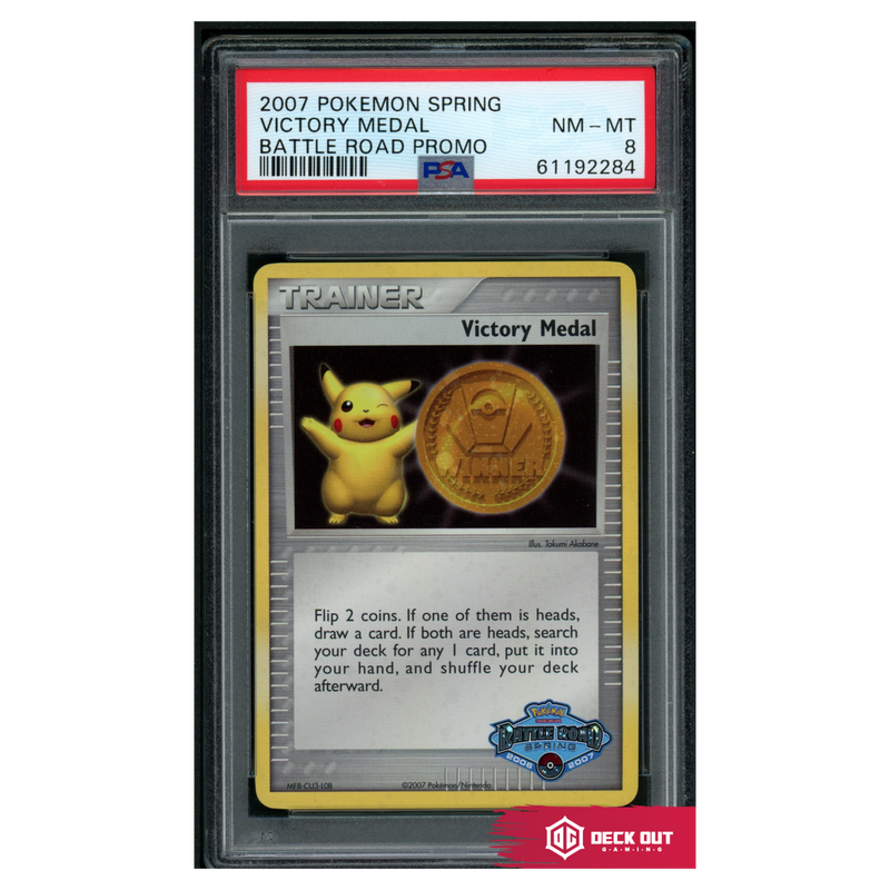 Victory Medal (Bronze) - Battle Road Promo Spring 2007 - PSA 8 - 61192284 - Deck Out Gaming