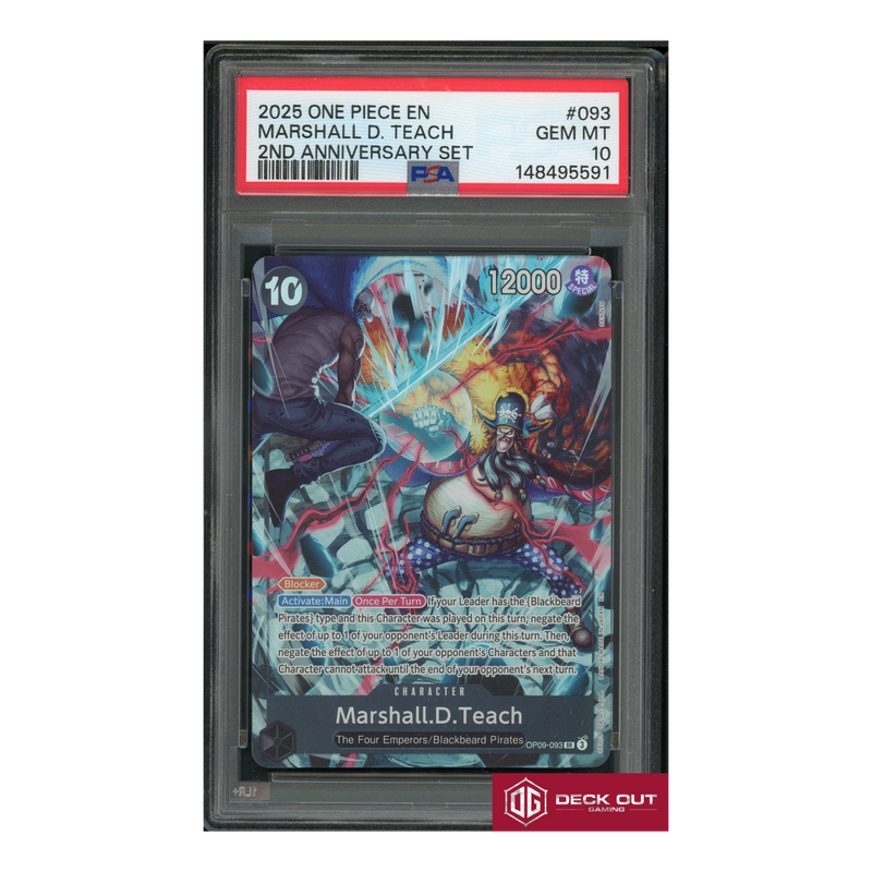 Marshall.D.Teach - PSA 10 - 148495591 - English 2nd Anniversary Set - #093-1