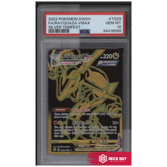 Rayquaza VMAX - Silver Tempest - TG29 - PSA 10 - 94418566 - Deck Out Gaming